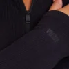Vestido midi de manga larga para mujer – negro Vestido midi de manga larga para mujer – negro